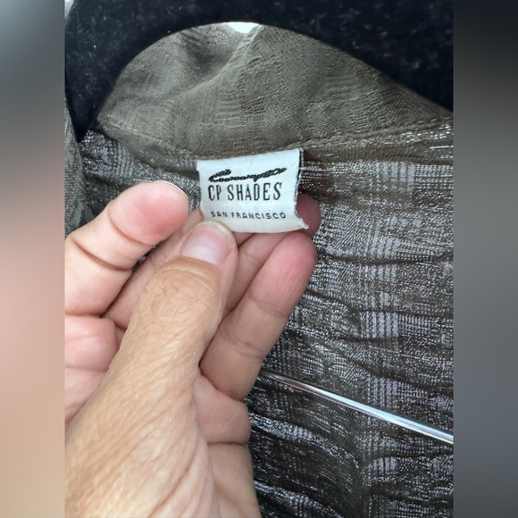 CP Shades oversized small button front shirt jacket - Picture 6 of 7